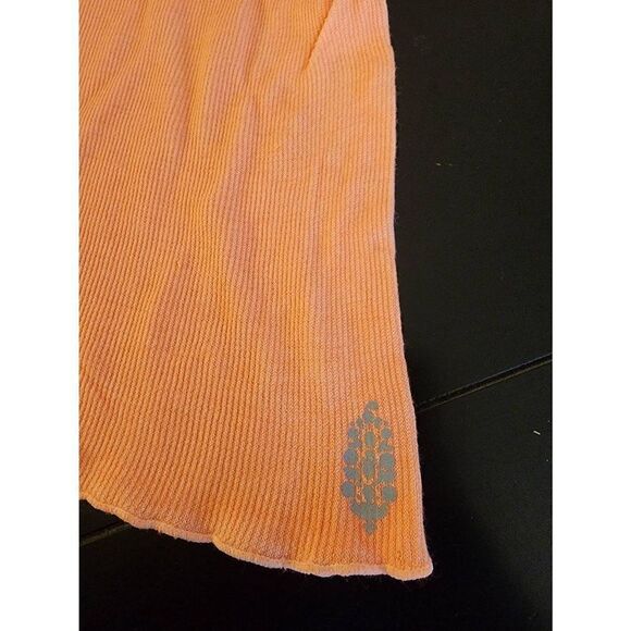 Free People FP Movement NWOT Madeline Funnel Baby tee size xs creamsicle orange - Picture 6 of 9